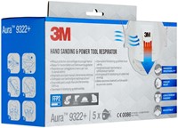 Stofmasker 3M Aura 9322+ FFP2 ventiel 5st 5 Stuk-3