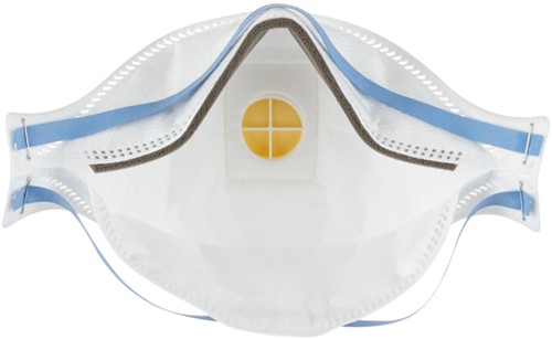 Stofmasker 3M Aura 9322+ FFP2 ventiel 5st 5 Stuk-3