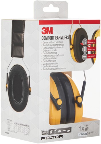 Oorkap 3M Peltor Optime Comfort H510A (87-98dB) 1 Stuk-2