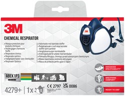 Masker 3M chemische stoffen FFABEK1 P3 D filters 1 Stuk
