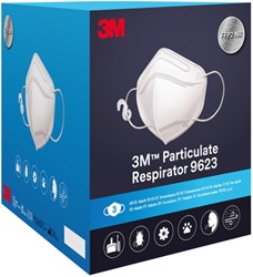 Stofmasker 3M Aura FFP2 KN95 zonder ventiel 3 st 3 Stuk