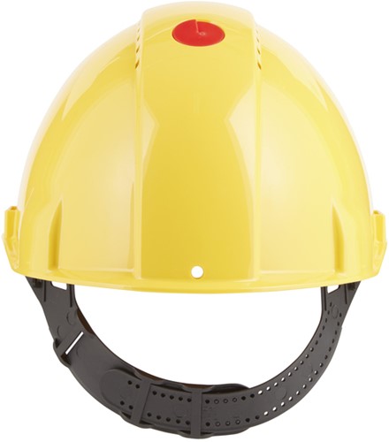 Veiligheidshelm 3M 53-62cm pinverstelling geel 1 Stuk-2