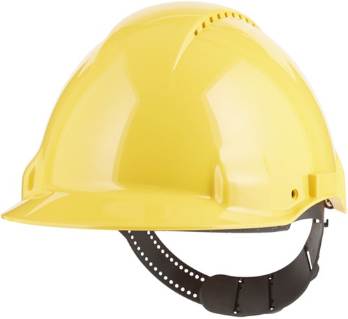 Veiligheidshelm 3M 53-62cm pinverstelling geel 1 Stuk-3