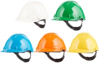 Veiligheidshelm 3M 53-62cm pinverstelling geel 1 Stuk-1