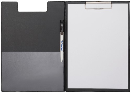 Klembordmap MAUL poly A4 staand PP-folie zwart 1 Stuk-3