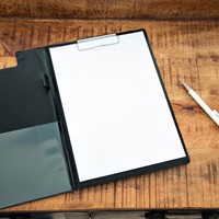 Klembordmap MAUL poly A4 staand PP-folie zwart 1 Stuk-1