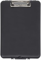 Klembordkoffer MAUL slim A4 staand opbergvak PP zw 1 Stuk