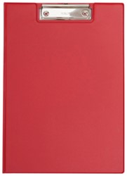 Klembordmap MAUL poly A4 staand PP-folie rood 1 Stuk