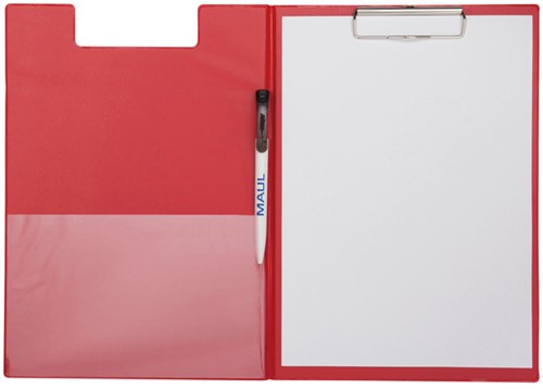 Klembordmap MAUL poly A4 staand PP-folie rood 1 Stuk-3