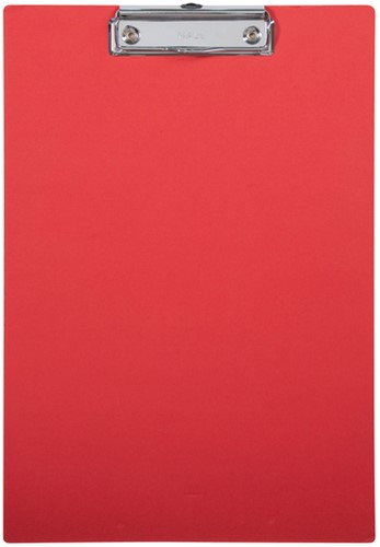 Klembord MAUL balance A4 staand 3mm karton rood 1 Stuk