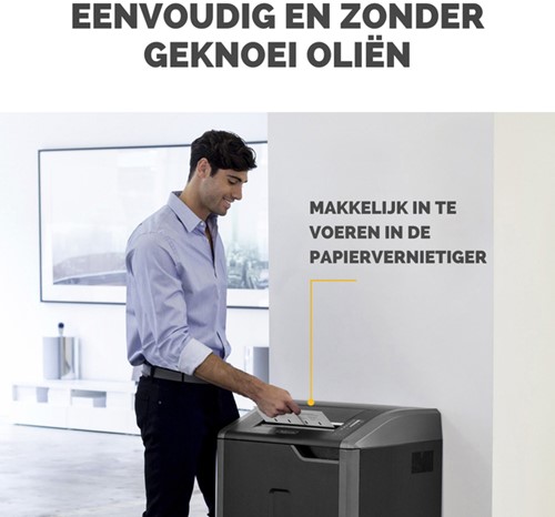 Olievellen papiervernietiger Fellowes Performance+ 10 Vel-2