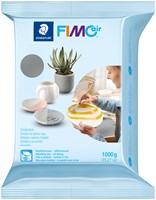 Boetseerklei Staedtler Fimo air 8101 1000 gram grijs