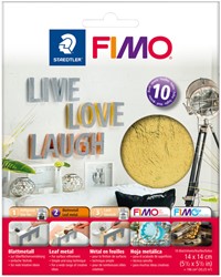 Bladmetaal Fimo Staedtler goud 10 vel 10 Stuk