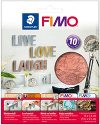 Bladmetaal Staedtler Fimo 10v koper 10 Stuk