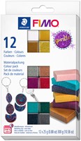 Klei Fimo Staedtler effect colourpack 12 sparkle 12 Stuk