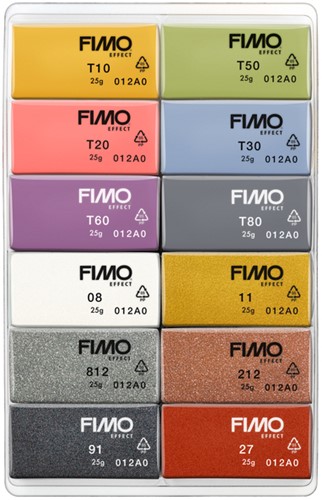 Klei Fimo Staedtler soft colourpack 12 fashioncol 12 Stuk-2