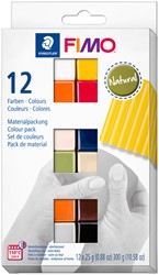 Klei Fimo Staedtler soft colourpack 12 naturalcol 12 Stuk