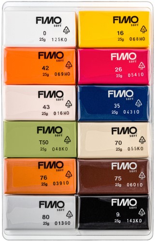 Klei Fimo Staedtler soft colourpack 12 naturalcol 12 Stuk-2