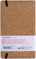 Schetsboek Talens Art Creation 80 witte vellen 140gr 130x210mm kurk-2