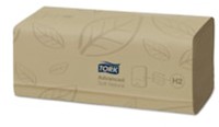 Handdoek Tork H2 Advanced 2laags 213x240mm naturel 21 pak-1