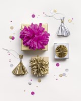 Zijdevloeipapier Folia 50x70cm 20gr nr65 goud 5vel 5 Vel-2