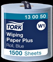 Poetspapier Tork W1 Premium 2laags blauw 130050 510 Meter-2