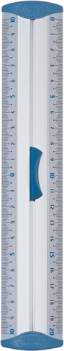Liniaal Maped met handgreep 20cm aluminium 1 Stuk-2