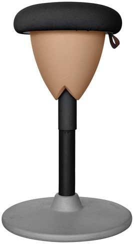 Zit-sta kruk Euroseats Pisa zwart 1 Stuk