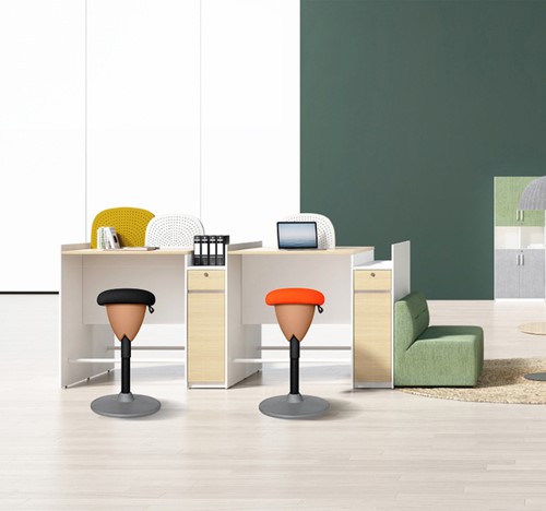 Zit-sta kruk Euroseats Pisa zwart 1 Stuk-3