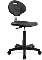 Werkstoel Euroseats Tarente Medium zwart 1 Stuk