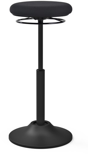 Zit-sta kruk Euroseats Mango zwart 1 Stuk