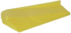 Stofwisdoekjes viscose 25x60cm Set À 25 geel 25 Stuk