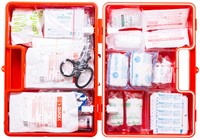 Verbandkoffer FixFirst BHV norm 2021 oranje kruis 1 Stuk-3