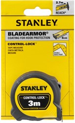 Rolmaat Stanley Control-Lock 3 meter 19mm 1 Stuk