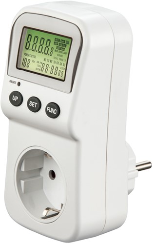 Energiekostenmeter Hama digitaal stopcontact lcd 1 Stuk-2