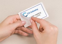 Badge Avery J4785-20 80x50mm wit 200stuks 20 Vel-3