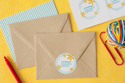 Etiket Avery L3415-10 rond 40mm wit 240st 10 Vel-2