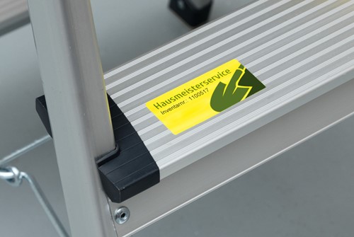 Etiket Avery L6111-20 210x297mm geel 20stuks 20 Vel-2