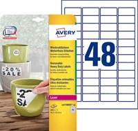 Etiket Avery L4778REV 45.7x21.2mm wit 960 stuks-2