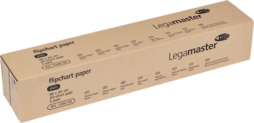 Flipoverpapier Legamaster blanco 20vel 5 Stuk-3