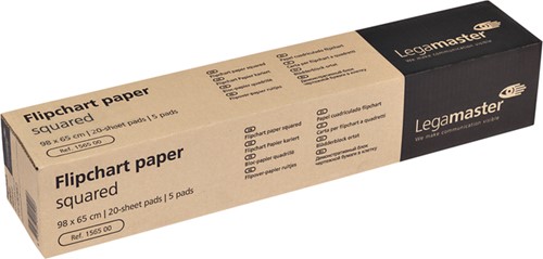 Flipoverpapier Legamaster ruit 20vel 5 Stuk-3