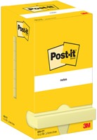Memoblok Post-it 654 76x76mm geel 12 Stuk-3