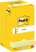 Memoblok Post-it Z-Note R330 76x76mm canary yellow 12 Stuk-2