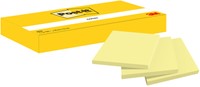 Memoblok Post-it 653 38x51mm geel 3 Stuk