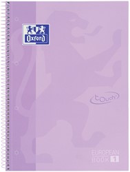 Notitieboek Oxf touch europeanb A4+ lijn 160p pps 1 Stuk