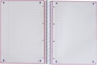 Notitieboek Oxford Touch Europeanbook A4+ 4-gaats lijn 160 pagina's pastel paars-3