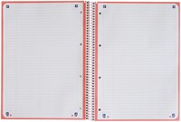 Notitieboek Oxford Classic Europeanbook A4+ 4-gaats lijn 160 pagina's roze-3