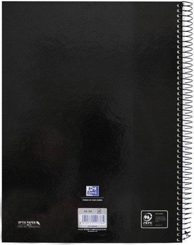 Notitieboek Oxf classic europeanb A4+ lijn 160p zw 1 Stuk-2