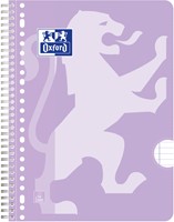 Collegeblk Oxf School A4+ ln 23gaats 160pag pastel 3 Stuk-3