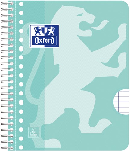 Collegeblk Oxf School A5+ ln 17gaats 160pag pastel 3 Stuk-2